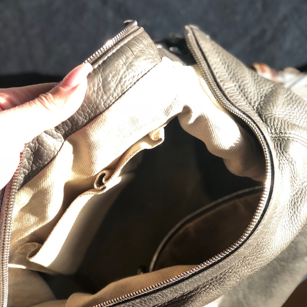 Gucci grey Natalie horse bit hobo, bamboo tassel. - Picture 5 of 7